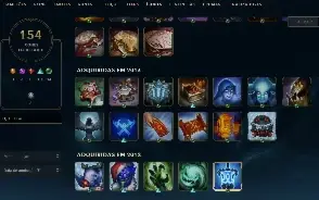 Conta LoL Full Acesso - 133 Champs e 53 Skins - Rammus Rei