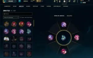 Unranked com 23 Champs e 7 Skins