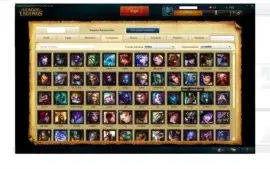 Conta no lol