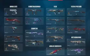 Conta Valorant Full Acessso - 29 Skins - 2 Facas