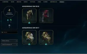 Conta de League of Legends