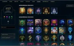 Conta de League of Legends