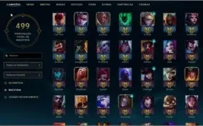 Conta de League of Legends