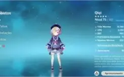 Conta -AR49 -(Venti, Qiqi, Keqling, Tartaglia) - 3 armas 5*
