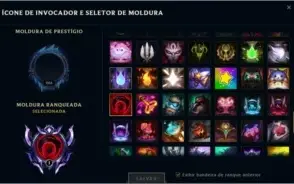 Conta League of Legends Diamante 1 121 skins, 14k E.A.