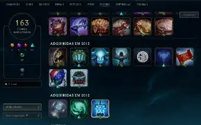 Conta De 2012 - Skins E Icones Raros