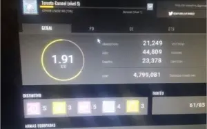 Conta Crossfire Tenente Coronel nivel 8 5 VIPS + MN.s