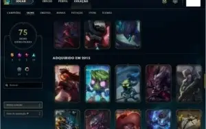 CONTA PLATINA 2 79 SKINS 2 ULTIMATE