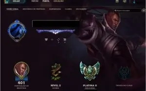 CONTA PLATINA 2 79 SKINS 2 ULTIMATE