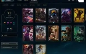 CONTA PLATINA 2 79 SKINS 2 ULTIMATE