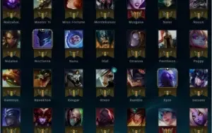 Conta Plat 5 com MUITA SKINS