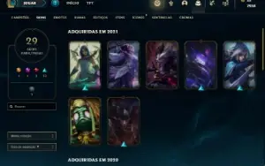 Conta de lol lvl 94 pra vender rápido