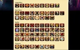 Conta aqw, único dono, 5 hero marts, 2 chests, todos os hard
