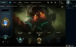 Conta Platina 4 com muitas Skins