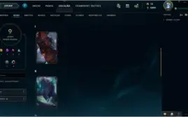 Conta Platina 4 com muitas Skins