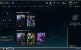 Contas Smurfs LOL