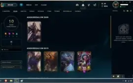Contas Smurfs LOL