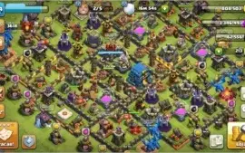 CLASH ROYALE LVL 11 + CONTA DE CLASH OF CLANS CV 12