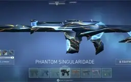 Conta Valorant Dima 3 RGX Katana + Vandal e MUITAS skins!