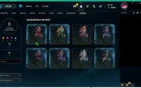 CONTA COM SKINS DA SERAPHINE (KDA) POR 80,00 GASTOS 110,00