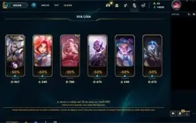 CONTA COM SKINS DA SERAPHINE (KDA) POR 80,00 GASTOS 110,00