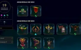 Conta Lol 20 Skins Ex Esmeralda
