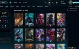 CONTA LEAGUE OF LEGENDS LVL 706
