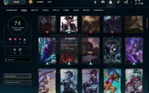 Vendo Conta de LoL, ótima oportunidade!