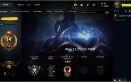 Conta lol Ex-Gold desde 2014 - 107 skins - 160 ícones