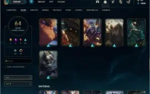 CONTA DIAMANTE IV COM ÓTIMAS SKINS