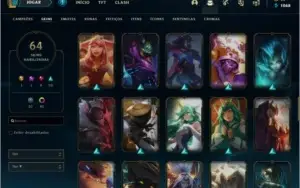CONTA DIAMANTE IV COM ÓTIMAS SKINS