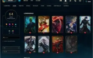 CONTA DIAMANTE IV COM ÓTIMAS SKINS