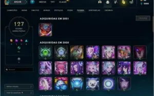 Conta League of Legends CRIADA 2014 (PLATINA ULTIMA SEASON)