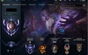 Conta Diamante com 40.000 de RP