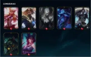 Conta Diamante com 40.000 de RP