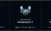 conta league of legends d5