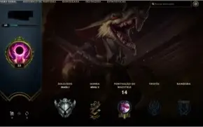 conta league of legends main adc