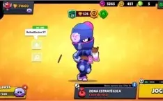 Conta de Brawl Stars Totalmente Full / 40 Skins.