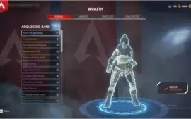Conta apex Legends Com Kunai Herança wraith + 8 lendarias