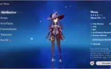 Ark 41 Banner garatindo + Mona C3 + Venti + Qiqi + Keqing