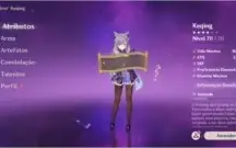 Ark 41 Banner garatindo + Mona C3 + Venti + Qiqi + Keqing