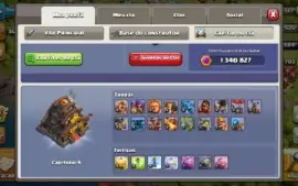 clash of clans cv12 praticamente full