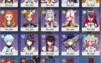 ITTO, YOIMIYA, DILUC E JEAN + 4*