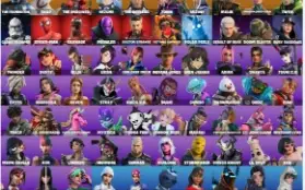 Conta Fortnite Com Skins Legais 900 Vbucks / Aceito Negociaç