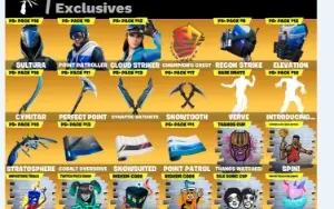 Conta Fortnite Com Skins Legais 900 Vbucks / Aceito Negociaç