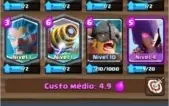Clash Royale Nivel 10 Com 6 Cartas Lendárias
