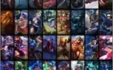 Conta League of Legends 63 campeões diversos icones Prat III