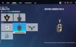 Conta R6 criada em 2015 (season 1) com amuleto season 1, lvl