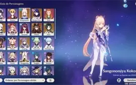 Conta AR55 pity 24 50/50 com 6 personagens 5* e 2 armas 5*