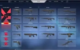 VALORANT - Vendo Conta Platina 1 com Algumas skins